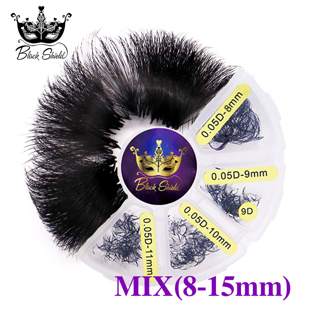 Eyelash Extension Medium - 1000 Fans Loose Fan Mixed Length