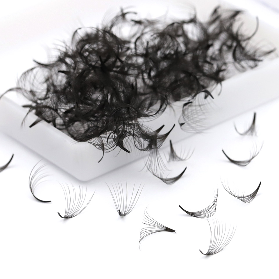 Handmade Premade Fans Pointy B - Eyelash Extension Medium review and price