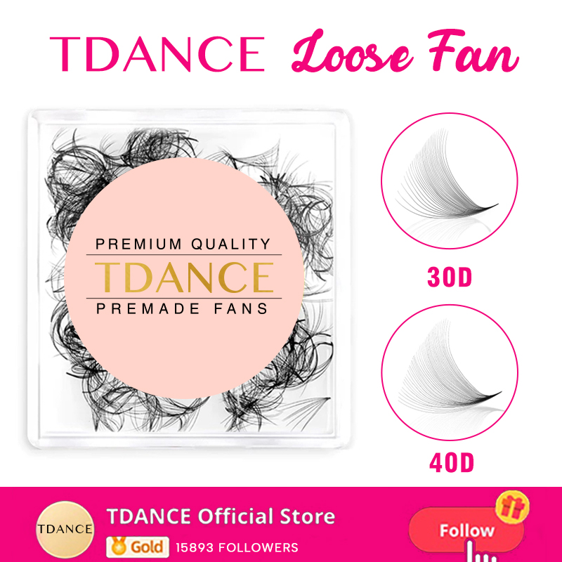 TDANCE 30D/40D Loose Fans Poin - Eyelash Extension Medium review and price